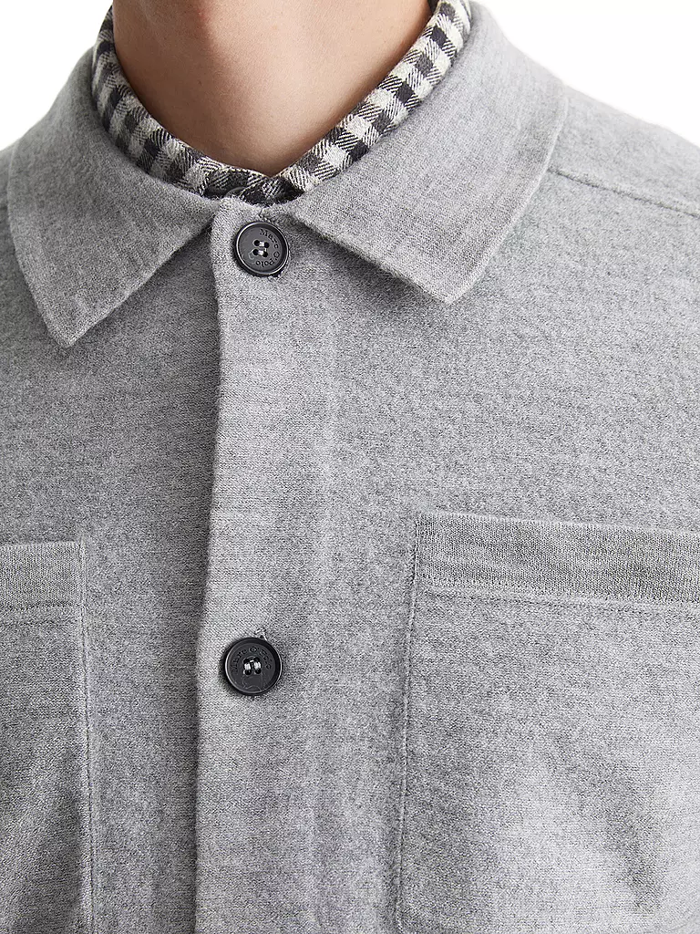 MARC O'POLO | Overshirt  | grau