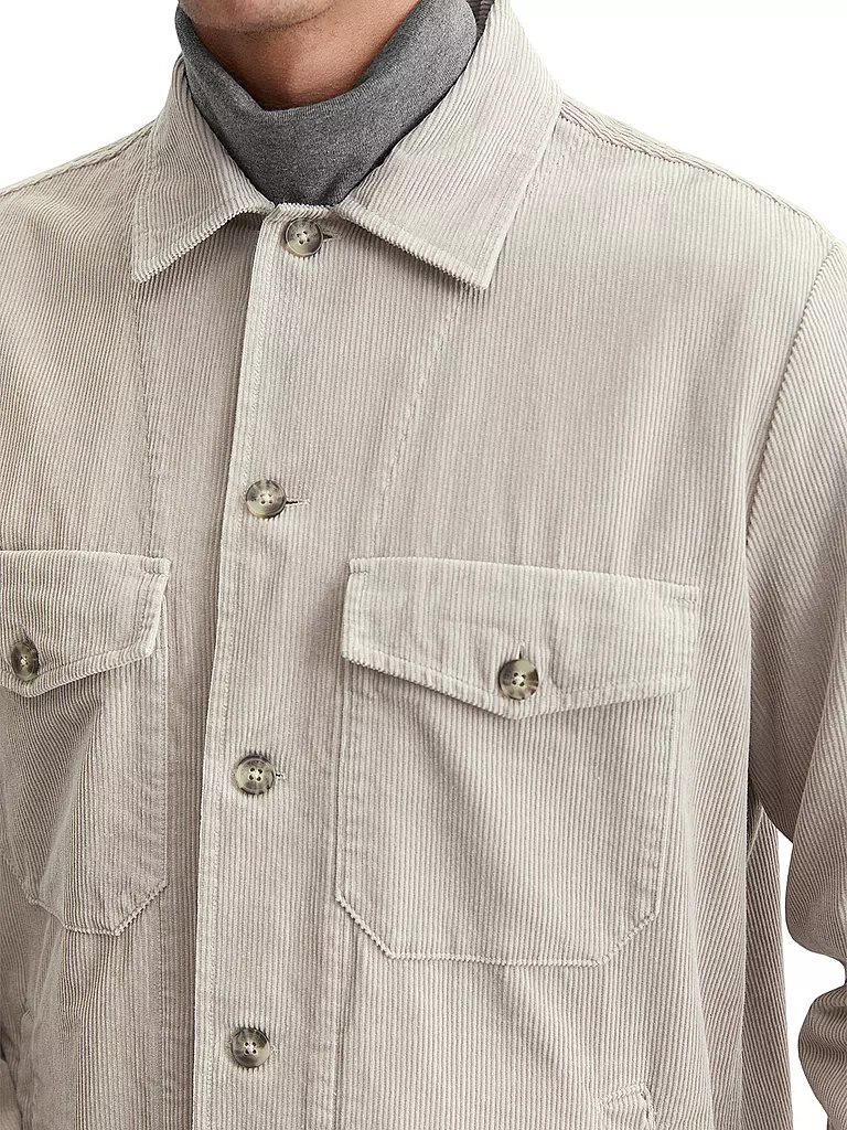 MARC O'POLO | Overshirt | grau