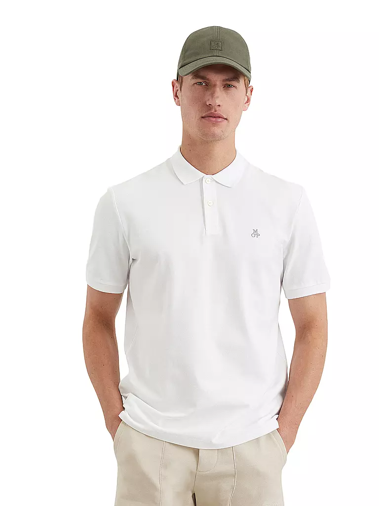 MARC O'POLO | Poloshirt  | weiss