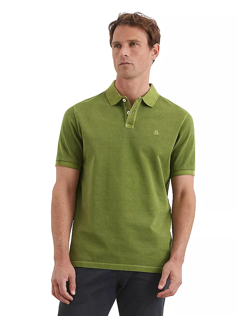 MARC O'POLO | Poloshirt Regular Fit | grün