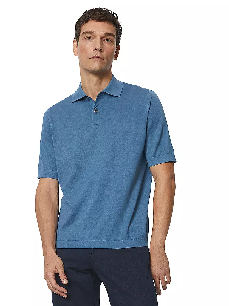 MARC O'POLO | Poloshirt | blau