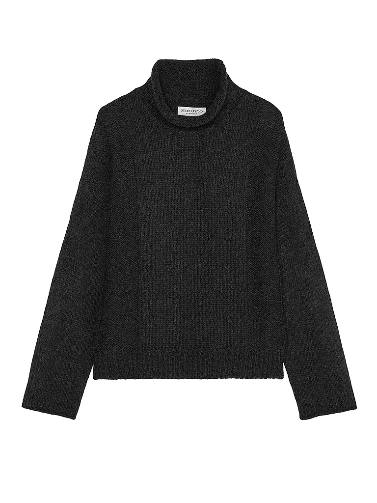 MARC O'POLO | Rollkragenpullover  | schwarz