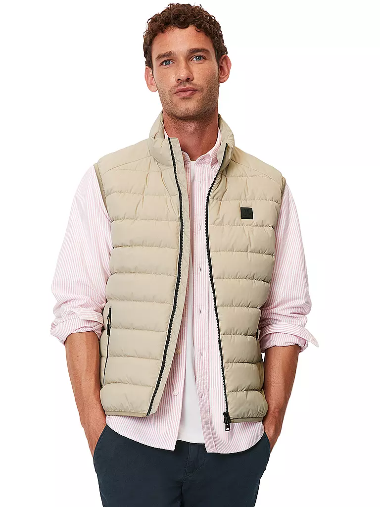 MARC O'POLO | Steppgilet | creme