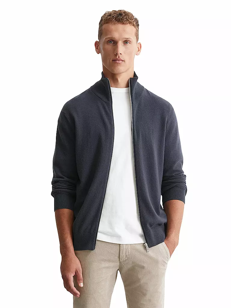 MARC O'POLO | Strickjacke | dunkelblau