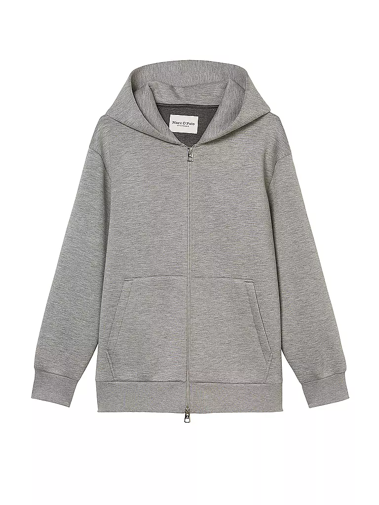 MARC O'POLO | Sweatjacke | grau