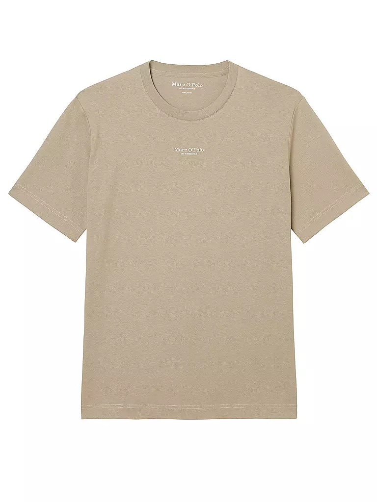 MARC O'POLO | T-Shirt  | camel