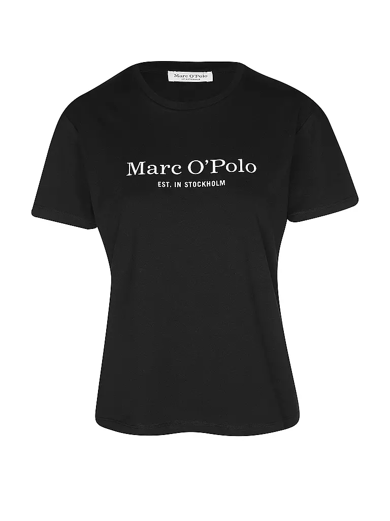 MARC O'POLO | T-Shirt  | schwarz