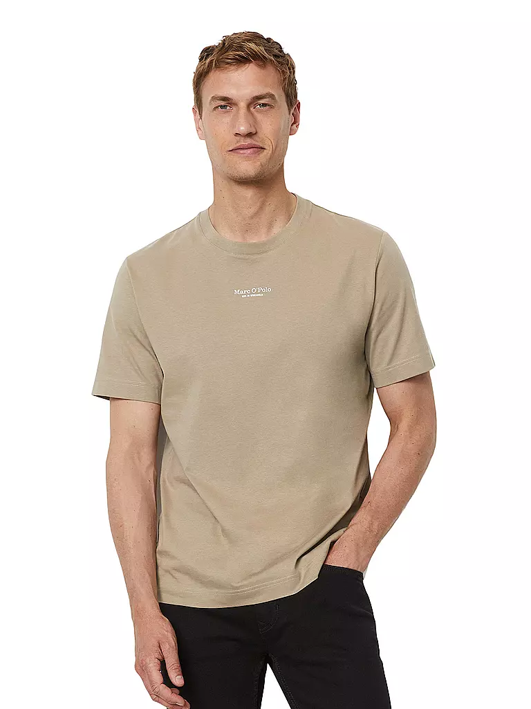 MARC O'POLO | T-Shirt  | camel