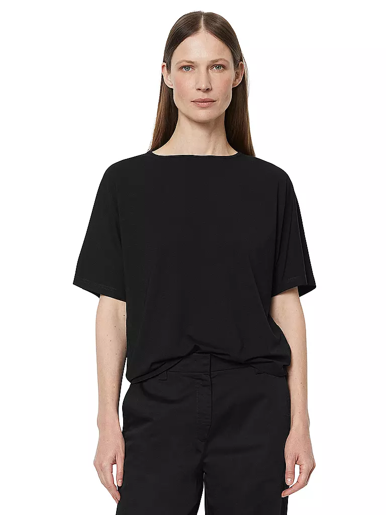 MARC O'POLO | T-Shirt  | schwarz