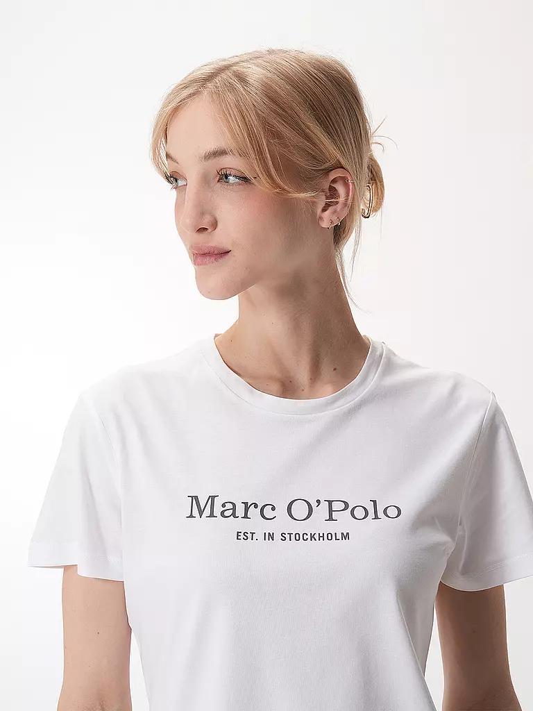 MARC O'POLO | T-Shirt  | weiss