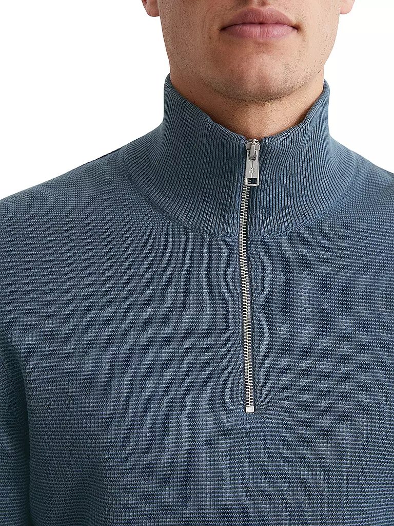 MARC O'POLO | Troyer Pullover | grau