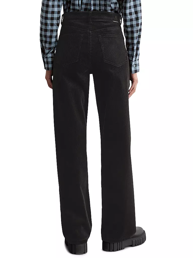 MARC O' POLO DENIM | Jeans Wide Leg TOMMA | schwarz