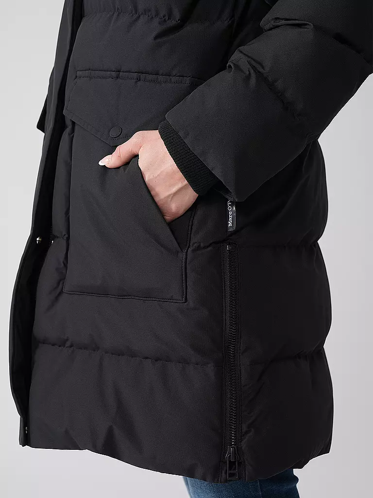 MARC O' POLO DENIM | Steppmantel ARTIC PUFFER | schwarz