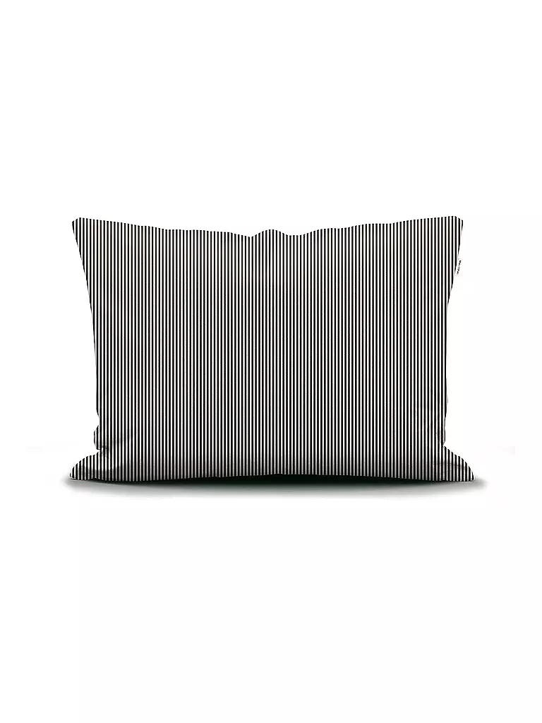 MARC O'POLO HOME | Satin Bettwäsche CLASSIC STRIPE 70x90cm/140x200cm Anthracite | hellgrau