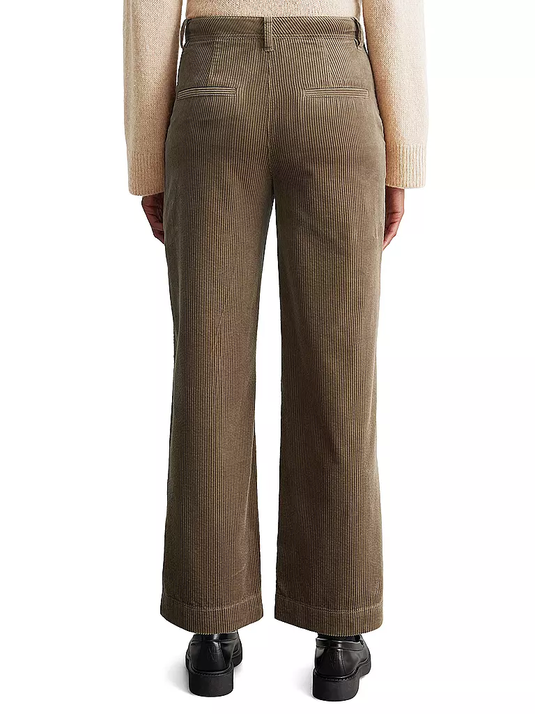 MARC O'POLO | Cordhose 7/8 | braun