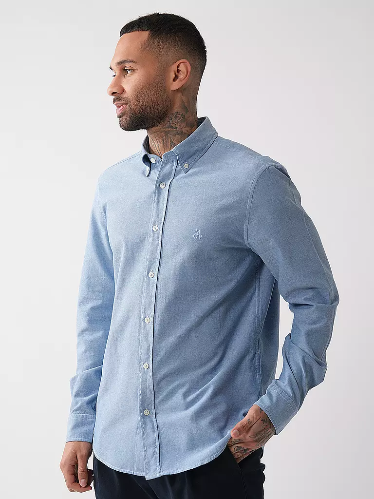 MARC O'POLO | Hemd Regular Fit | blau