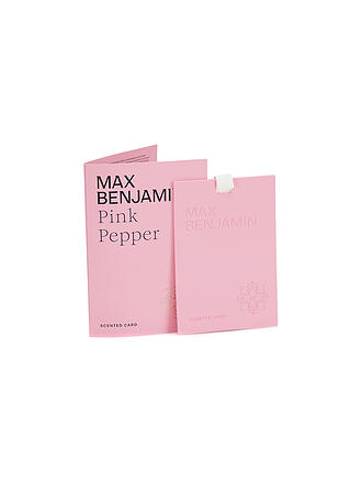 MAX BENJAMIN | Duftkarte CLASSIC COLLECTION Pink Pepper