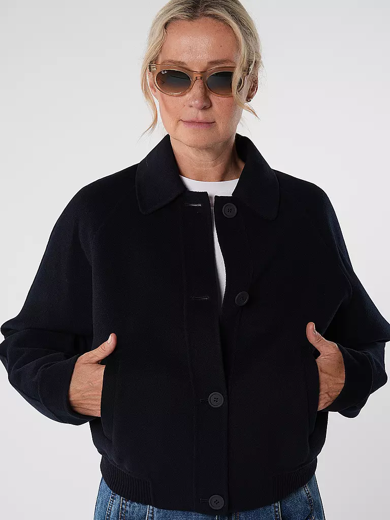 MAX MARA STUDIO | Wolljacke BACO  | dunkelblau