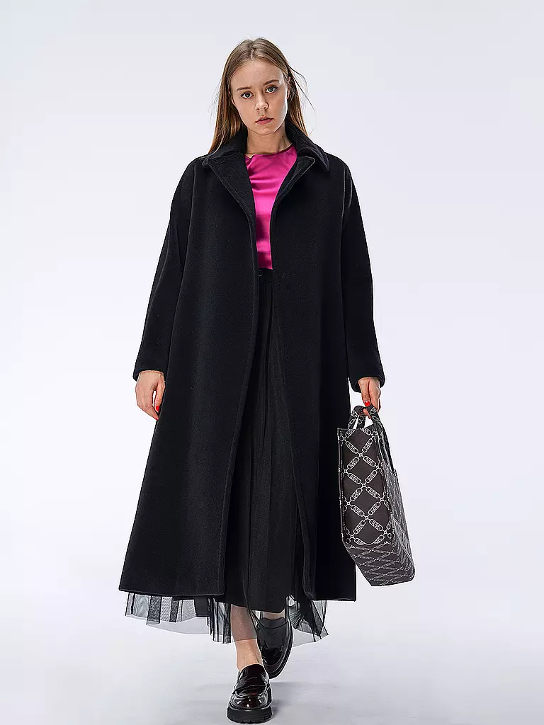 MAX MARA STUDIO | Wollmantel CIELO | schwarz