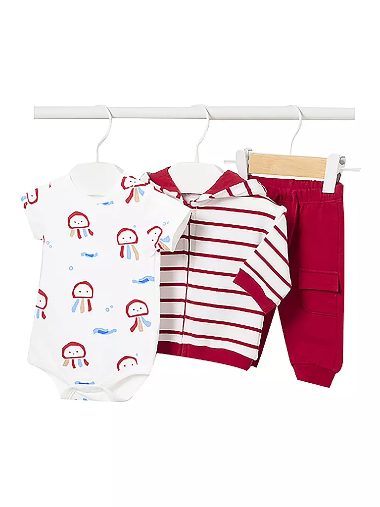 MAYORAL | Baby Jogger Set 3-teilig | rot