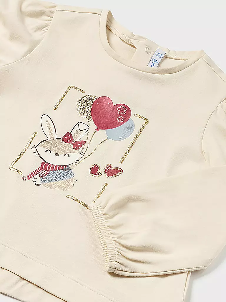 MAYORAL | Baby Langarmshirt | beige