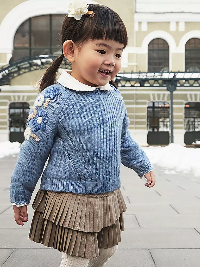 MAYORAL | Baby Pullover  | hellblau