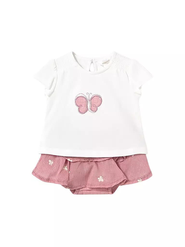 MAYORAL | Baby Set 2-teilig T-Shirt und Rock | rosa