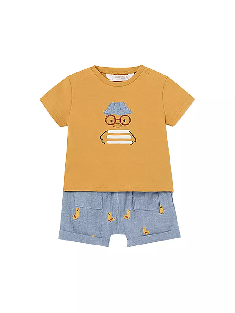 MAYORAL | Baby Set 2-teilig T-Shirt und Shorts | gelb