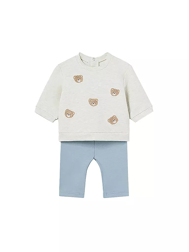 MAYORAL | Baby Set 4-tlg. Sweater und Pullover  | hellblau