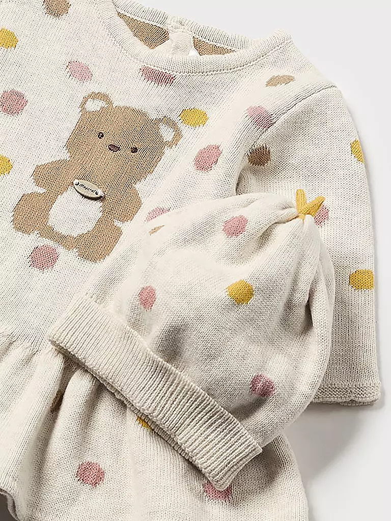 MAYORAL | Baby Set Mütze mit Kleid | beige