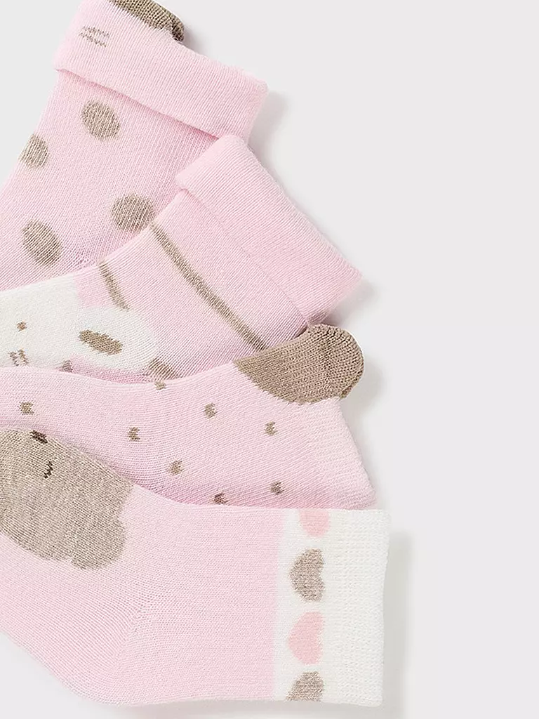 MAYORAL | Baby Socken 4-Pack | rosa