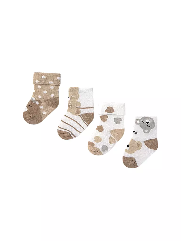 MAYORAL | Baby Socken 4er Pkg. beige | beige