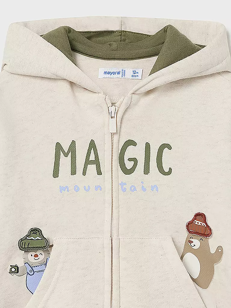 MAYORAL | Baby Sweatjacke  | beige