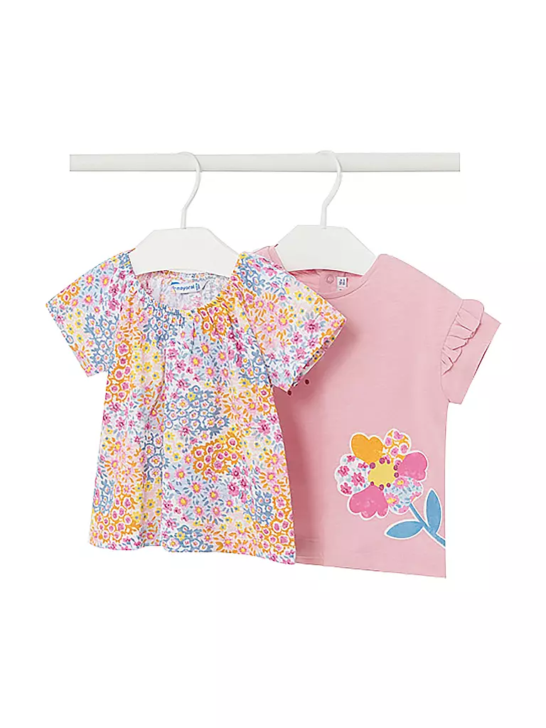 MAYORAL | Baby T-Shirt 2er Pkg | rosa