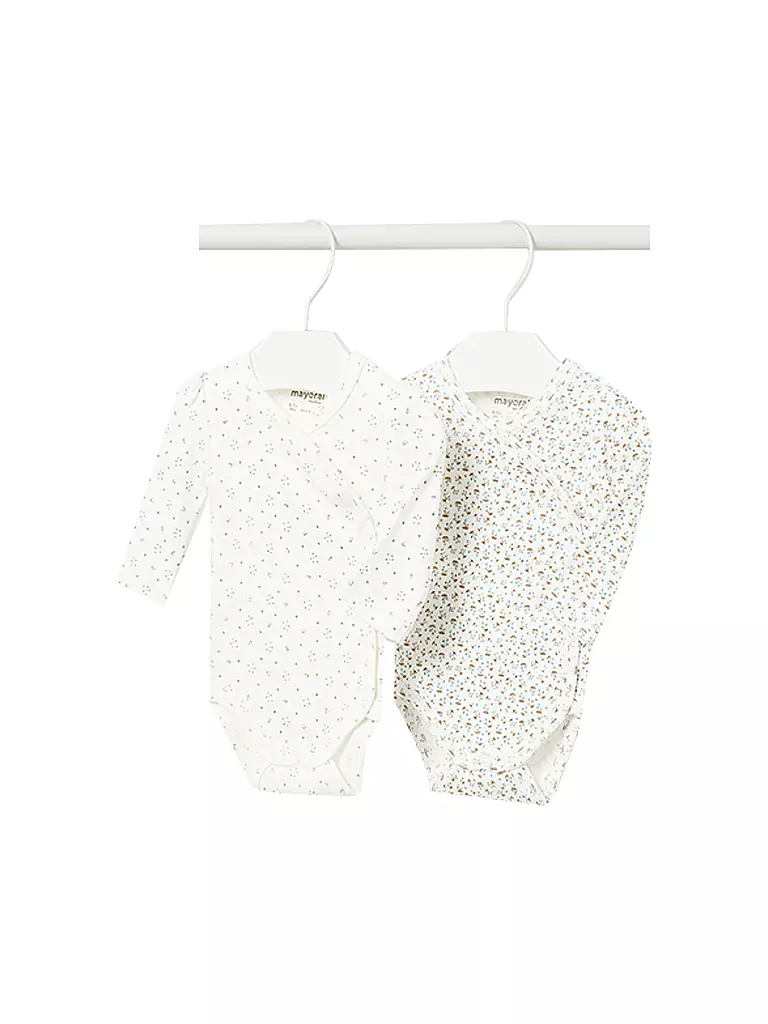 MAYORAL | Baby Wickelbody 2er Set  | creme