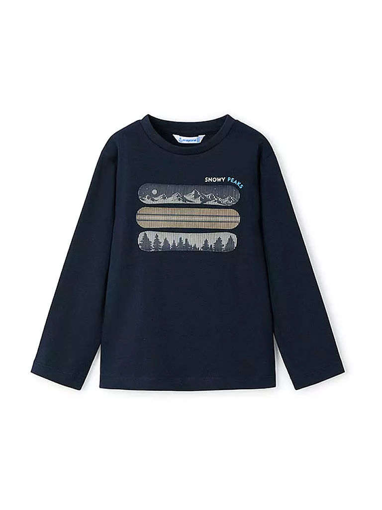 MAYORAL | Jungen Langarmshirt  | dunkelblau