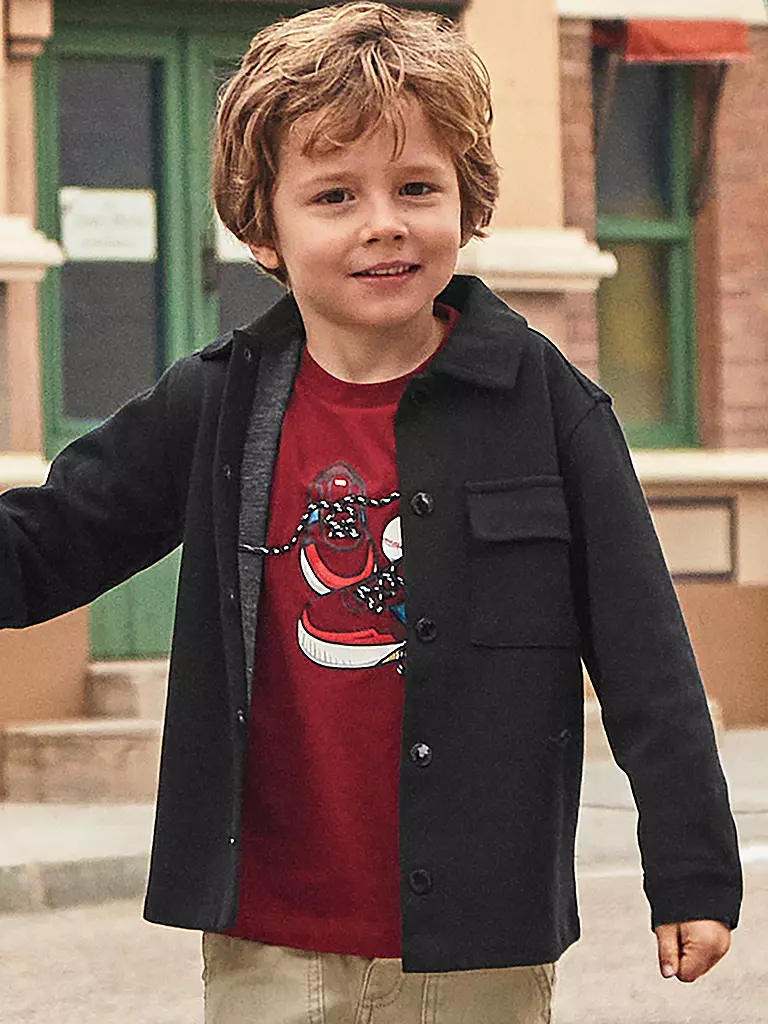 MAYORAL | Jungen Overshirt  | schwarz