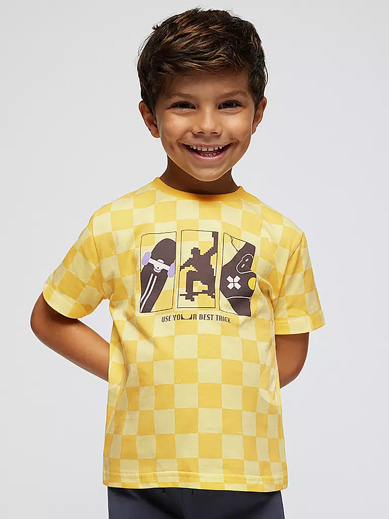 MAYORAL | Jungen T-Shirt | gelb