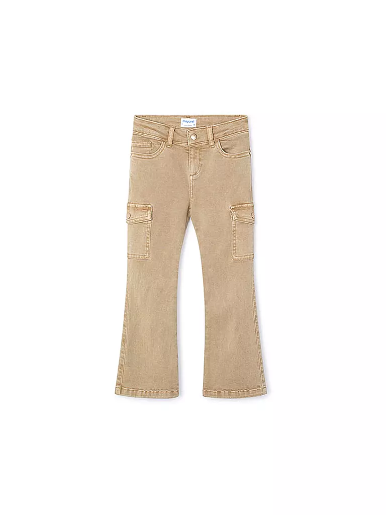 MAYORAL | Mädchen Cargohose | beige