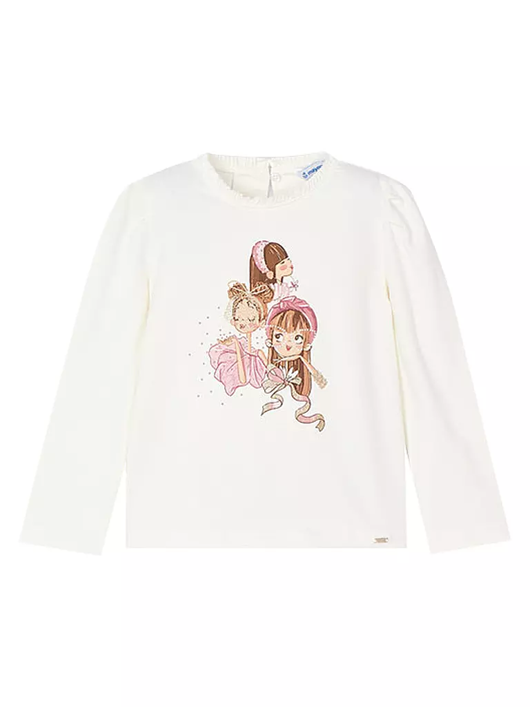 MAYORAL | Mädchen Langarmshirt | creme