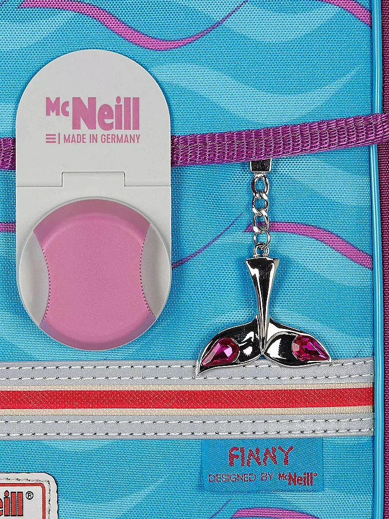 MC NEILL | Schultaschen Set 4tlg McLight Ergo Primero Finny | blau