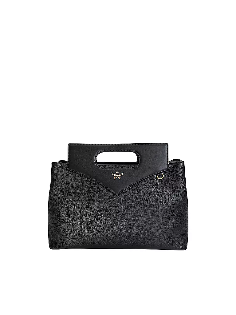 MCM | Ledertasche - Tote Bag DIAMOND | schwarz