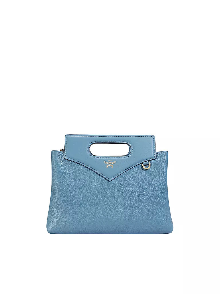 MCM | Ledertasche - Umhängetasche DIAMOND SOFT | blau