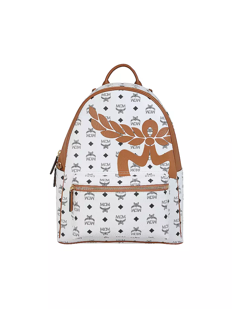 MCM | Rucksack STARK MEGA LAUREL  | weiss