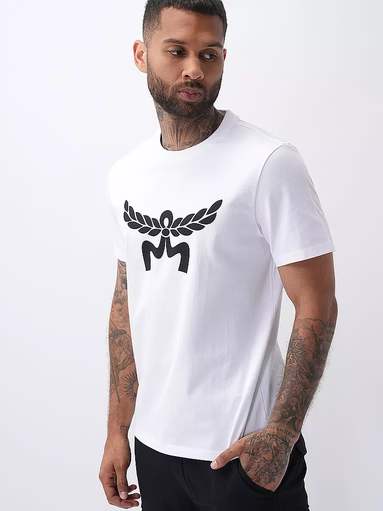 MCM | T-Shirt  | weiss