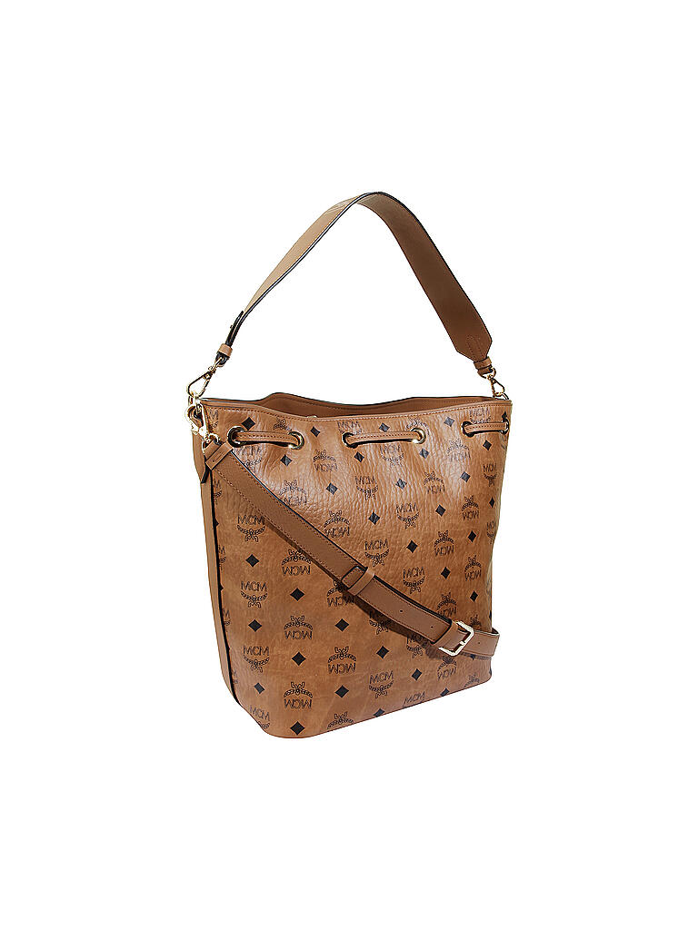 MCM | Tasche - Bucket Bag Essential Visetos | braun