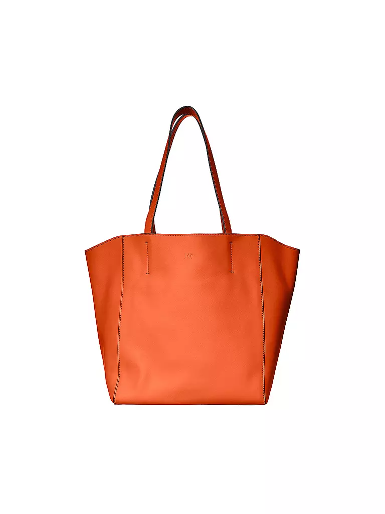 MEGGY K MUNICH | Ledertasche - Shopper Annecy Cecille | orange