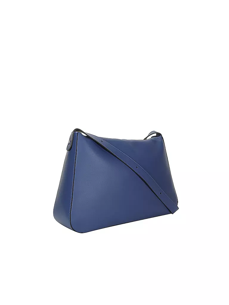 MEGGY K MUNICH | Ledertasche - Umhängetasche LEON | blau