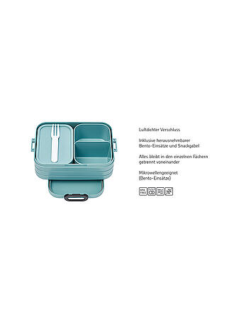 MEPAL | Lunchbox BENTO Midi Take a Break 18,5x12cm Nordic Sage