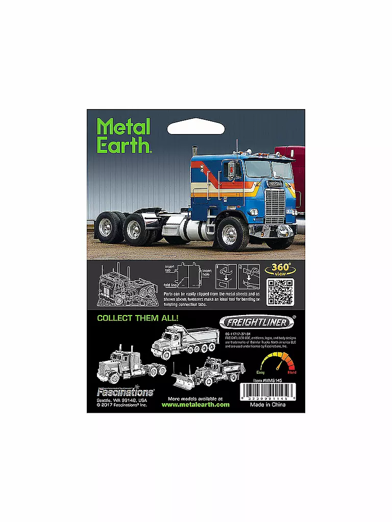 METAL EARTH | 3D Modellbausatz aus Metall "Star Wars" Freightliner - Coe Truck | keine Farbe